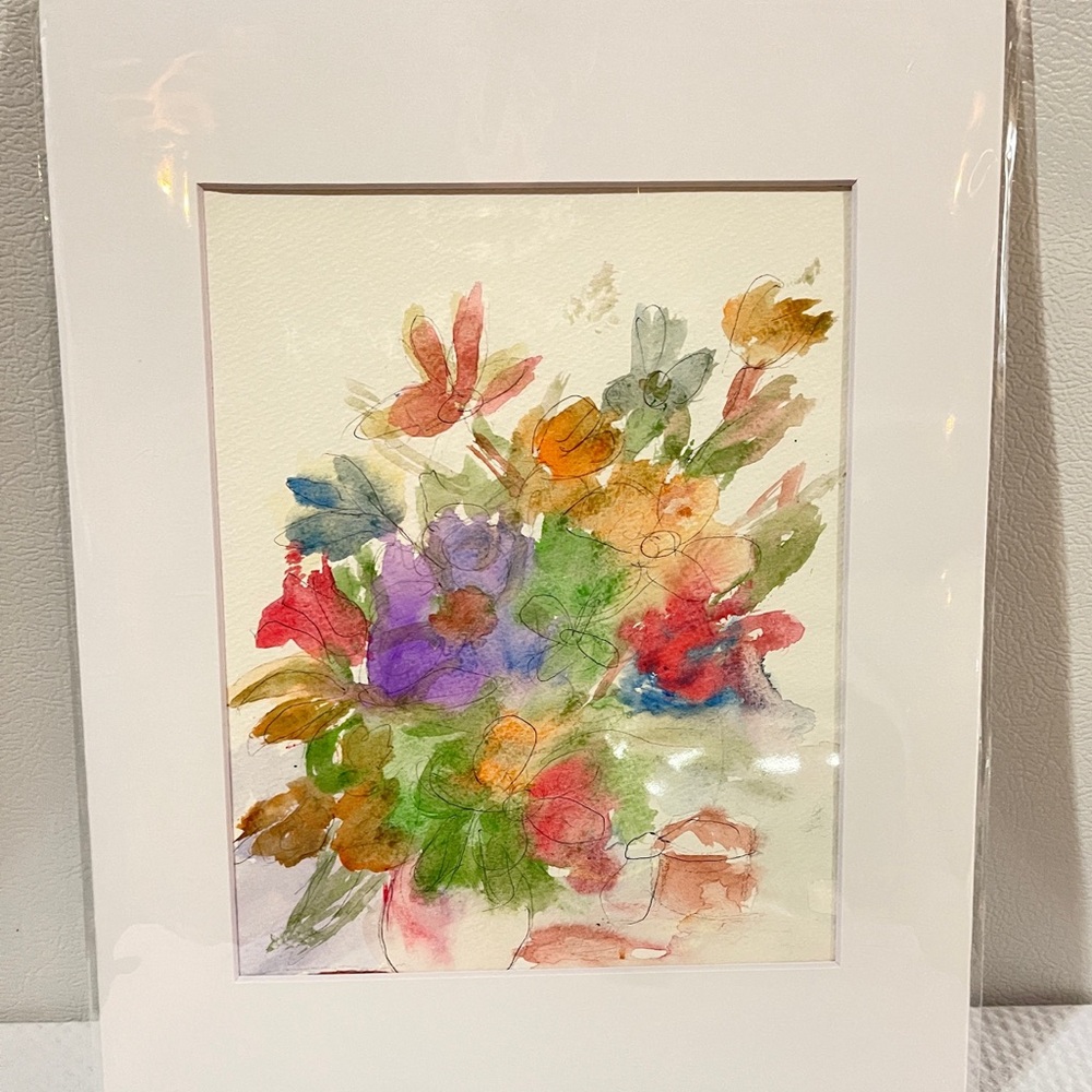 Floral Watercolor Art Print